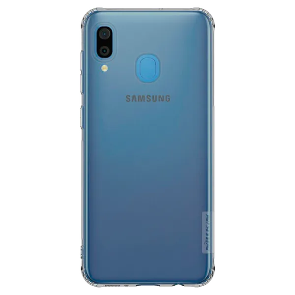 Husă pentru smartphone Samsung Galaxy A30 Nillkin/ Back/ TPU/ Transparent Gray photo 1