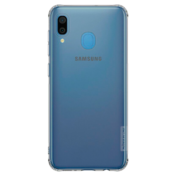 Husă pentru smartphone Samsung Galaxy A30 Nillkin/ Back/ TPU/ Transparent Gray photo 1