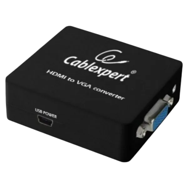 Адаптер HDMI to VGA DSC-HDMI-VGA-001 Cablexpert Черный photo 1