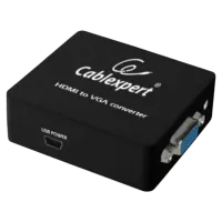 Адаптер HDMI to VGA DSC-HDMI-VGA-001 Cablexpert Черный