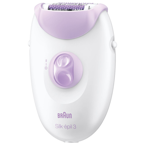 Эпилятор Braun SE3170L Сухая/ Пурпурный Белый photo 1