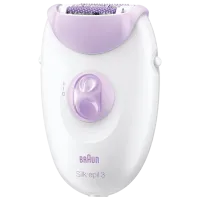 Эпилятор Braun SE3170L Сухая/ Пурпурный Белый
