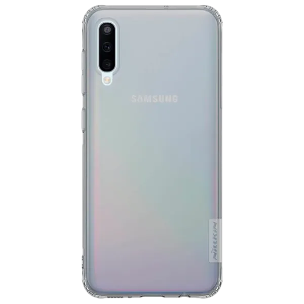 Husă pentru smartphone Samsung Galaxy A50/ A30s Nillkin/ Back/ TPU/ Gray Transparent photo 1