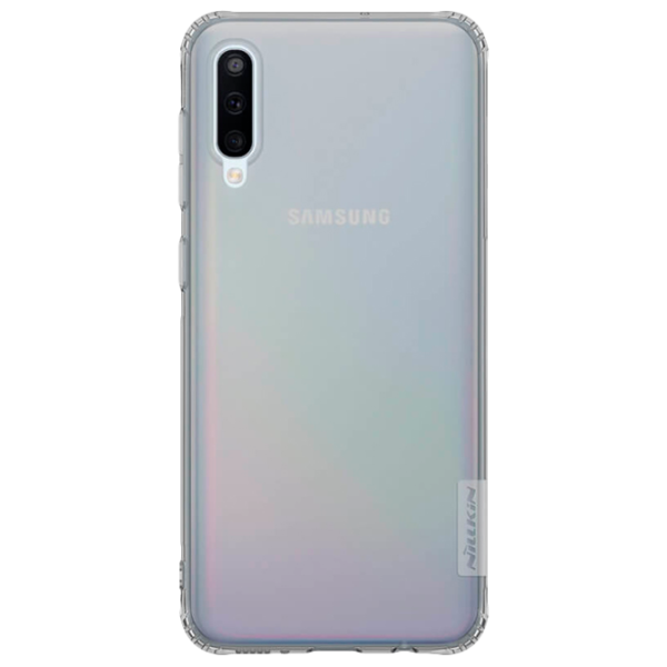 Husă pentru smartphone Samsung Galaxy A50/ A30s Nillkin/ Back/ TPU/ Gray Transparent photo 1