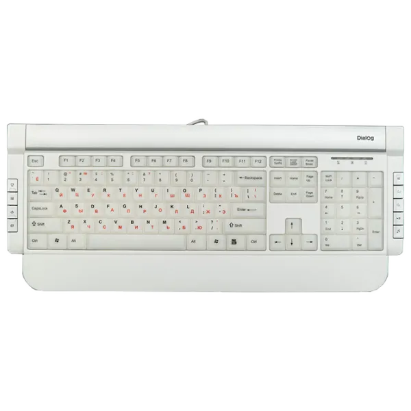 Tastatură DIALOG KK-L06U Cu fir/ White photo 1