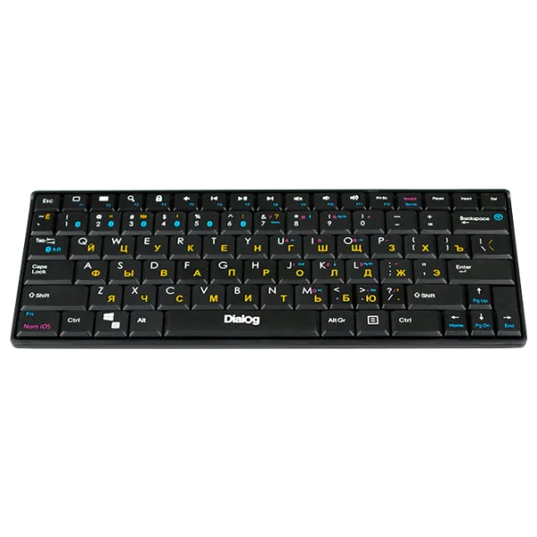 Клавиатура DIALOG KP-210BT Проводная/ Черный photo 1