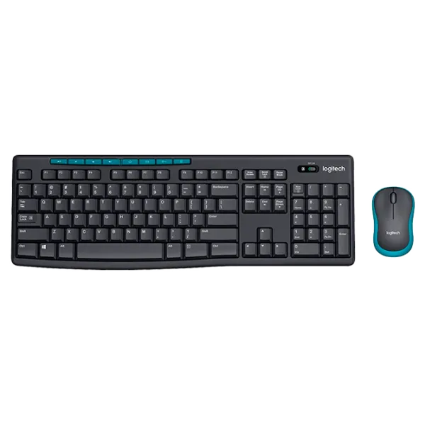 Клавиатура Logitech Desktop MK275 Беспроводные/ Черный photo 1