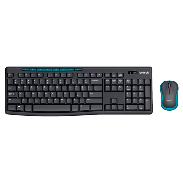 Клавиатура Logitech Desktop MK275 Беспроводные/ Черный photo 1