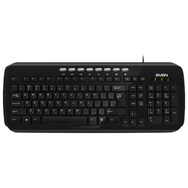 Клавиатура Sven Comfort KB-C3050 Проводная / Черный photo 1