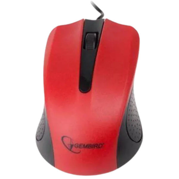 Mouse Gembird MUS-101-R USB/ Red photo 1