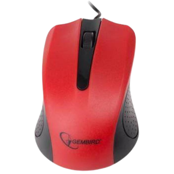 Mouse Gembird MUS-101-R USB/ Red photo 1