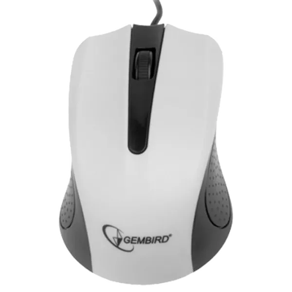 Mouse Gembird MUS-101-W USB/ White photo 1