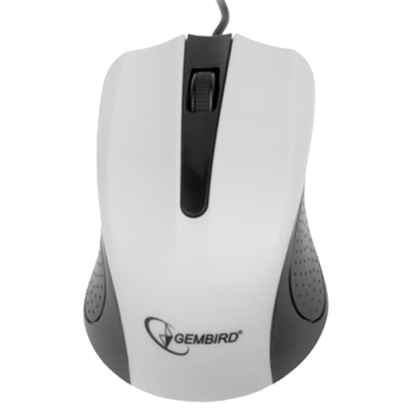 Mouse Gembird MUS-101-W USB/ White photo 1