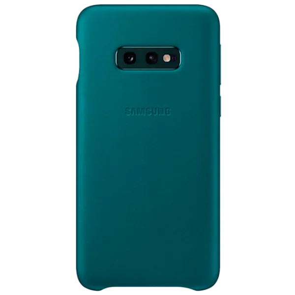 Чехол для смартфона Samsung Galaxy S10e Samsung/ Back/ Кожа/ Зелёный photo 1