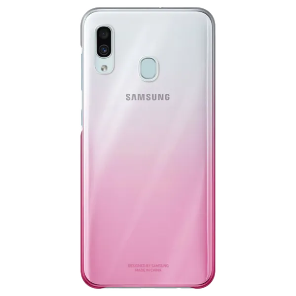 Husă pentru smartphone Samsung Galaxy A30 Samsung/ Back/ PP/ Gradation Pink photo 1