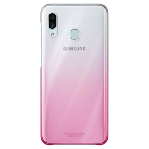 Husă pentru smartphone Samsung Galaxy A30 Samsung/ Back/ PP/ Gradation Pink photo 1