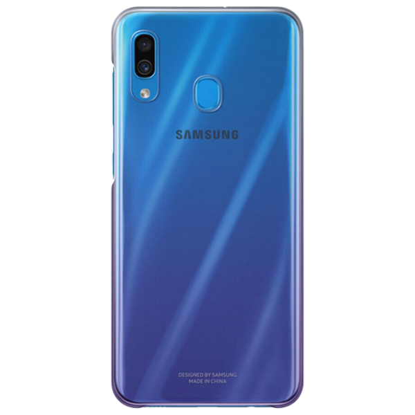 Husă pentru smartphone Samsung Galaxy A30 Samsung/ Back/ PP/ Gradation Purple photo 1