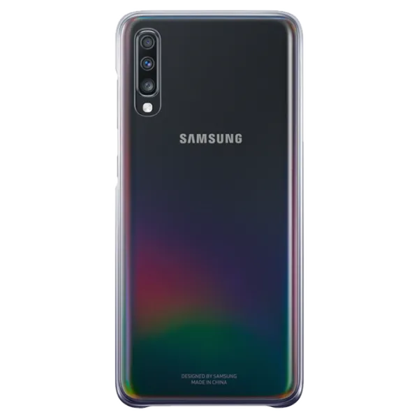 Чехол для смартфона Samsung Galaxy A70 Samsung/ Back/ PP/ Gradation Черный photo 1