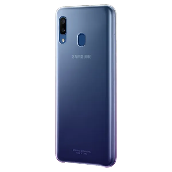 Husă pentru smartphone Samsung Galaxy A20 Samsung/ Back/ PP/ Gradation Purple photo 1