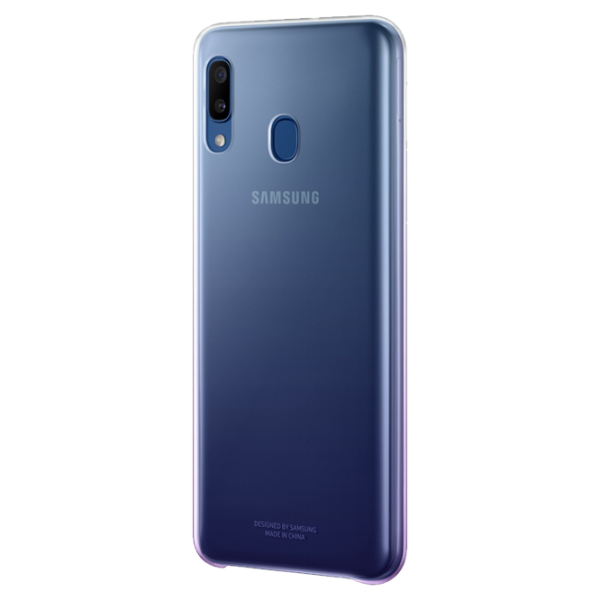 Husă pentru smartphone Samsung Galaxy A20 Samsung/ Back/ PP/ Gradation Purple photo 1