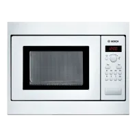 Cuptor cu microunde Bosch HMT75M521 Încorporabil/ 800 W/ White