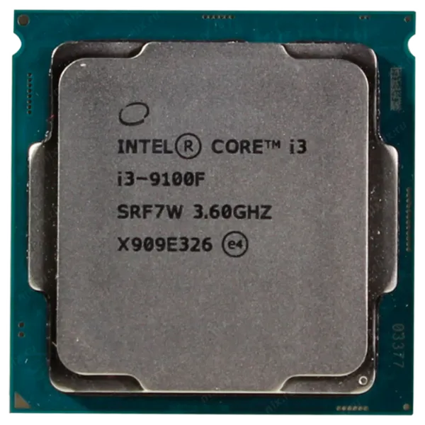 Процессор Intel Core i3-9100F Tray S1151/ 3.60 ГГц - 4.20 ГГц photo 1