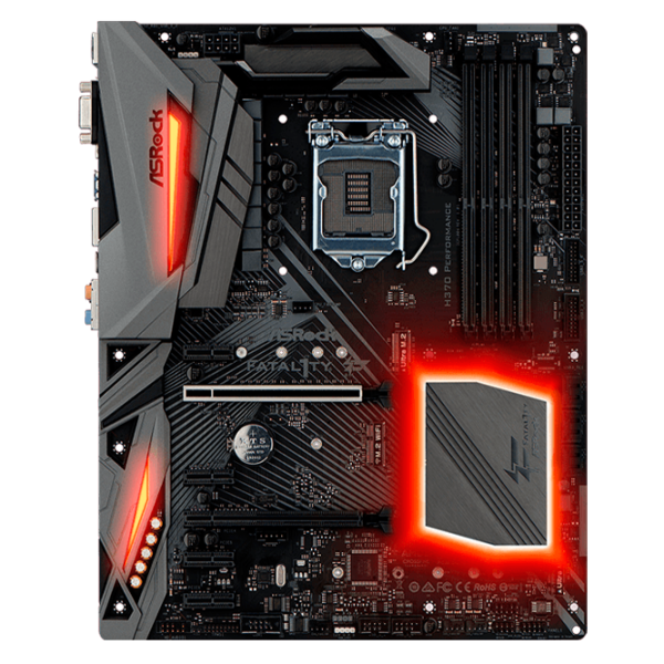 Материнская плата ASRock H370 PERFORMANCE Игровая/ ATX/ Intel H370 photo 1 Материнская плата ASRock H370 PERFORMANCE Игровая/ ATX/ Intel H370 photo 1