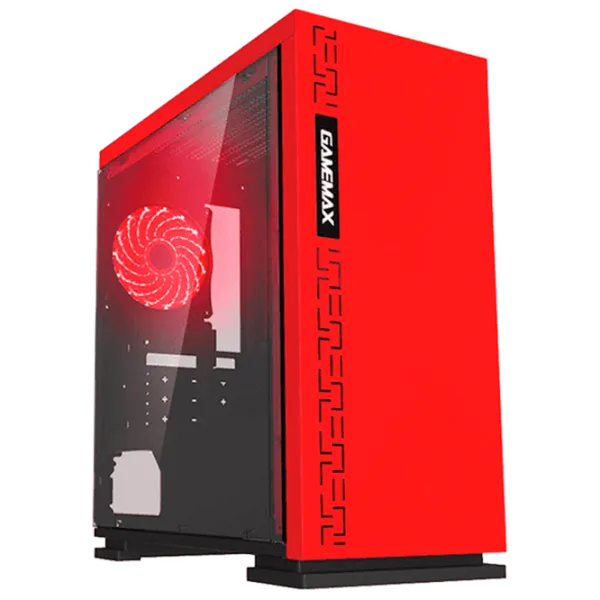 Carcasă Gamemax Expedition H605-RD Mini Tower / Red photo 1