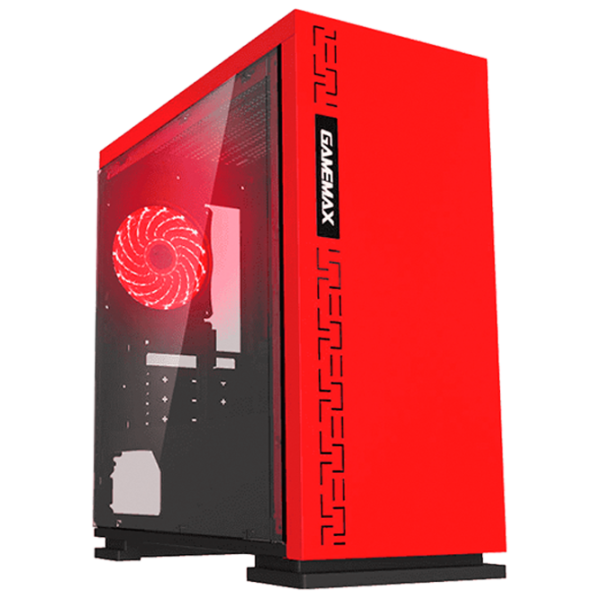Carcasă Gamemax Expedition H605-RD Mini Tower / Red photo 1