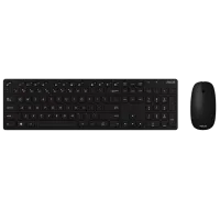 Клавиатура и Мышь Asus W5000 Беспроводные/ Черный