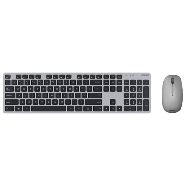 Tastatura & Mouse Asus W5000 Fără fir/ Gray photo 1