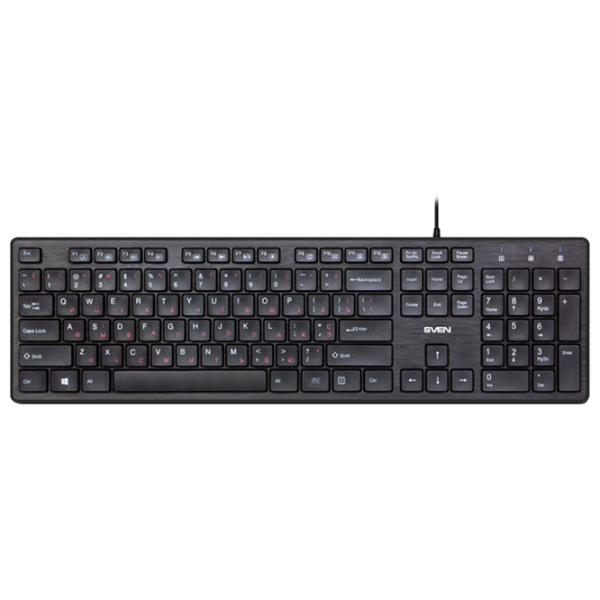 Клавиатура Sven KB-E5800 Проводная/ Черный photo 1