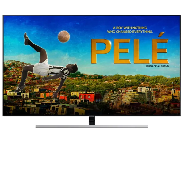 Телевизор Samsung QE55Q80RAUXUA 55"/ QLED/ 4K/ Серебристый photo 1 Телевизор Samsung QE55Q80RAUXUA 55"/ QLED/ 4K/ Серебристый photo 1