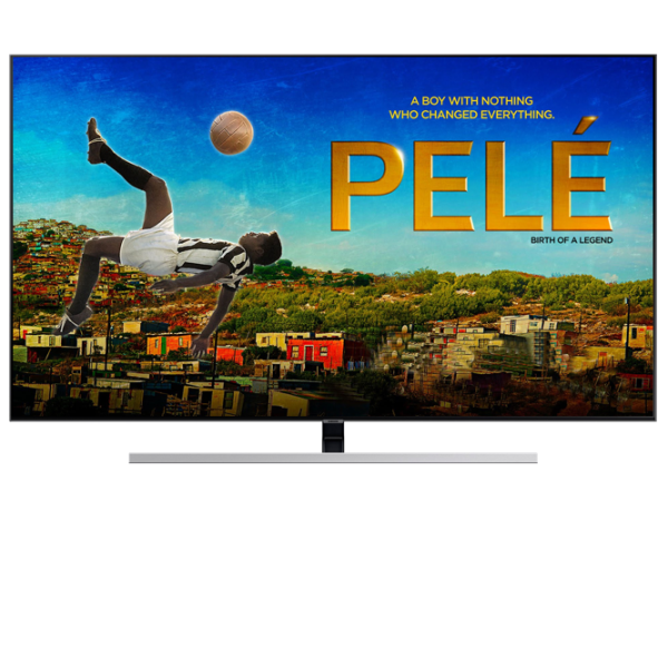 Телевизор Samsung QE55Q80RAUXUA 55"/ QLED/ 4K/ Серебристый photo 1 Телевизор Samsung QE55Q80RAUXUA 55"/ QLED/ 4K/ Серебристый photo 1