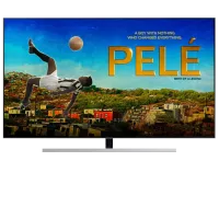 Телевизор Samsung QE55Q80RAUXUA 55"/ QLED/ 4K/ Серебристый