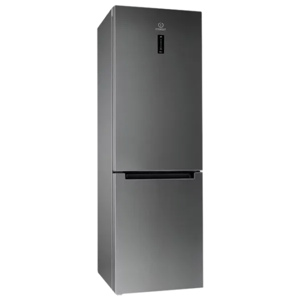 Frigider Indesit DF 5181 X cu congelator jos 298 l / 185 cm / Inox photo 1