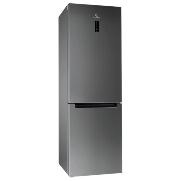 Frigider Indesit DF 5181 X cu congelator jos 298 l / 185 cm / Inox photo 1