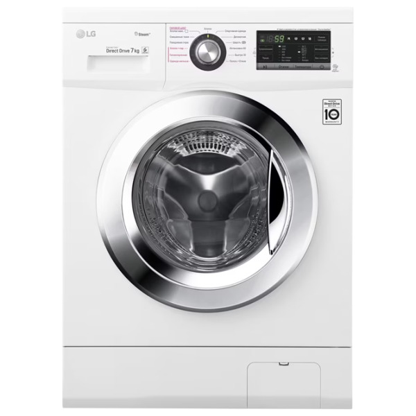 Mașină de spălat LG FH2G6HDS2 7 kg / 1200 rpm / White photo 1