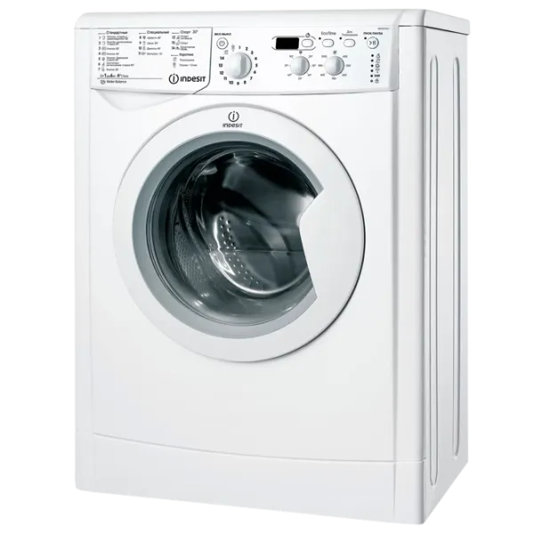 Mașină de spălat Indesit IWSD 61051 B UA 6 kg / 1000 rpm / White photo 1