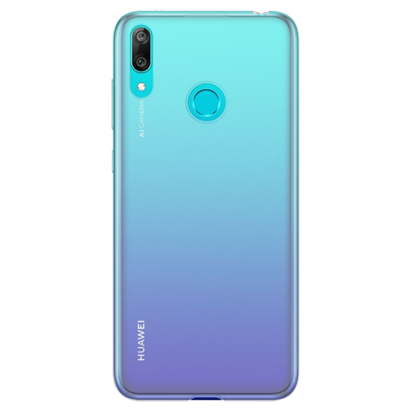 Чехол для смартфона Huawei Y7 2019 Huawei/ Back/ TPU/ Прозрачный Белый photo 1