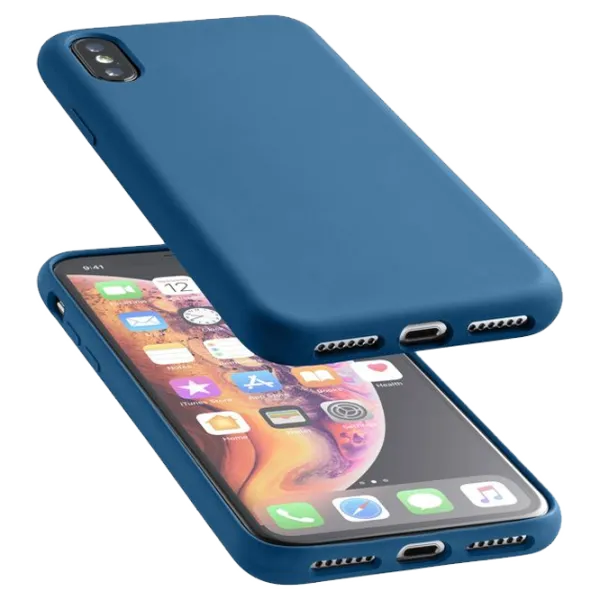 Husa Apple iPhone XS Max Cellularline Back/ TPU/ Blue photo 1