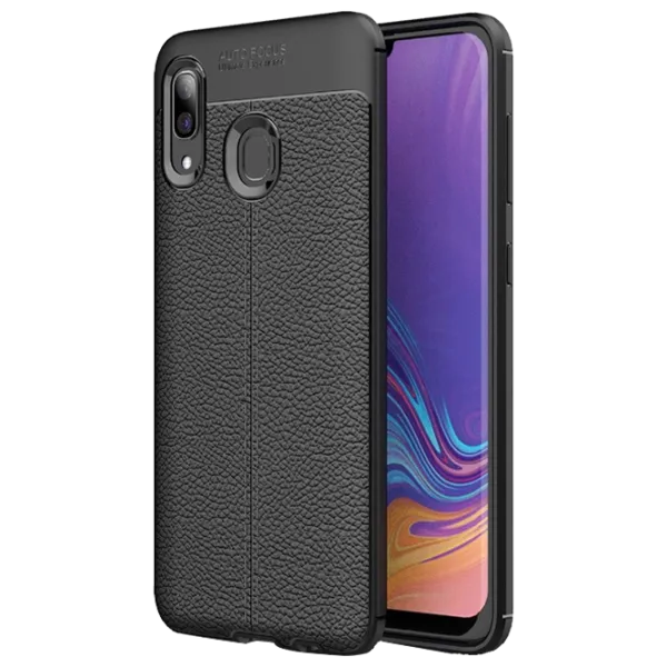 Husă pentru smartphone Samsung Galaxy A40 Cover X/ Back/ TPU/ Black photo 1
