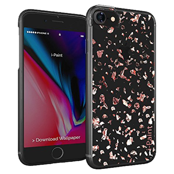 Husa Apple iPhone 7/8 i-Paint Back/ TPU/ Pink photo 1