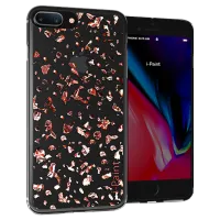 Husa Apple iPhone 7/8 Plus i-Paint Back/ TPU/ Pink