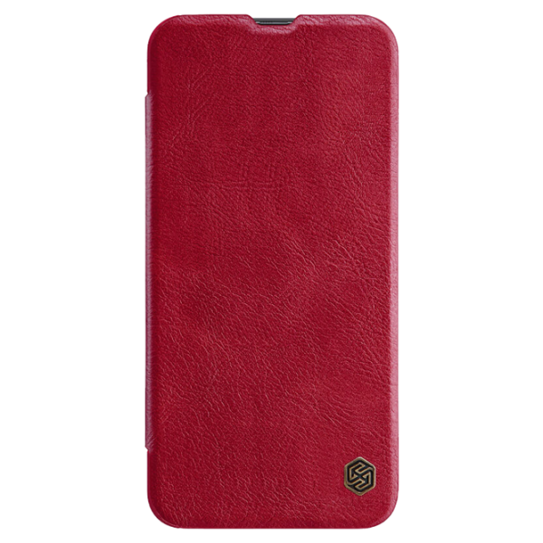 Чехол для смартфона Samsung Galaxy A40 Nillkin/ Flip Cover/ Кожа/ Красный photo 1