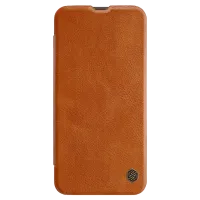 Чехол для смартфона Samsung Galaxy A40 Nillkin/ Flip Cover/ Кожа/ Коричневый