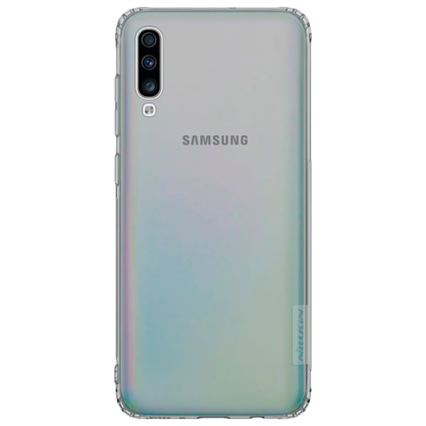 Чехол для смартфона Samsung Galaxy A70 Nillkin/ Back/ TPU/ Серый Прозрачный photo 1