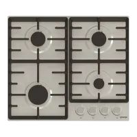 Plită Gorenje G 641 AX Gaz/ Inox Silver