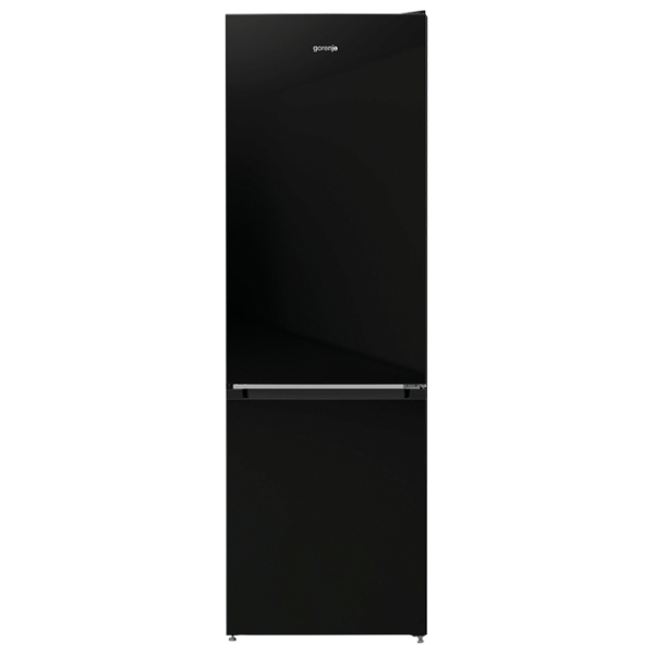 Frigider Gorenje NRK 6192 CBK4 cu congelator jos 307 / 185 cm / Black photo 1