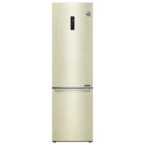 Frigider LG GA-B509SEKL cu congelator jos 384 l / 203 cm / Beige photo 1